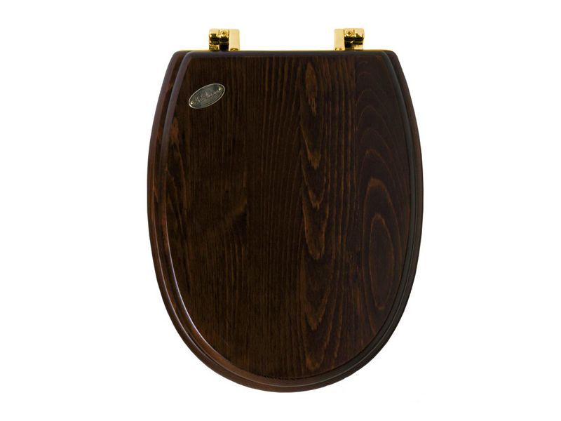 Крышка-сиденье Simas Arcade AR 009 с микролифтом, петли золото AR009 oro - 0