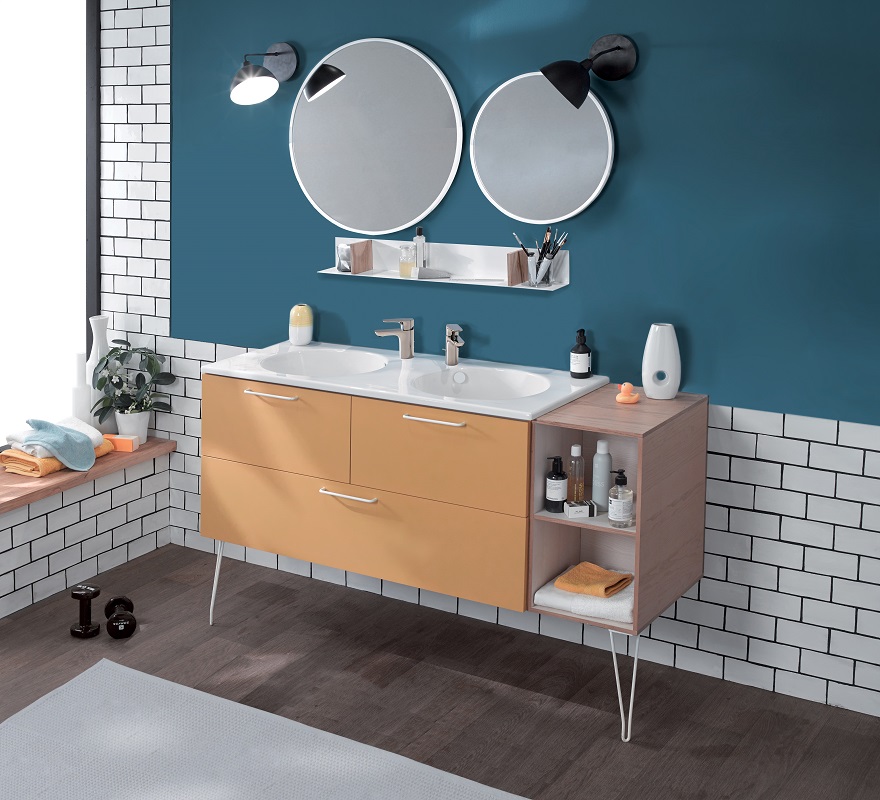 Зеркало Jacob Delafon Odeon Rive Gauche 70 белый сатин EB1177-F30 - 2