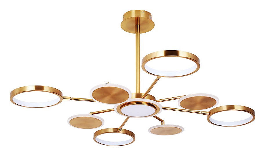 Потолочная светодиодная люстра Arte Lamp Sienna A1363PL-8PB - 0