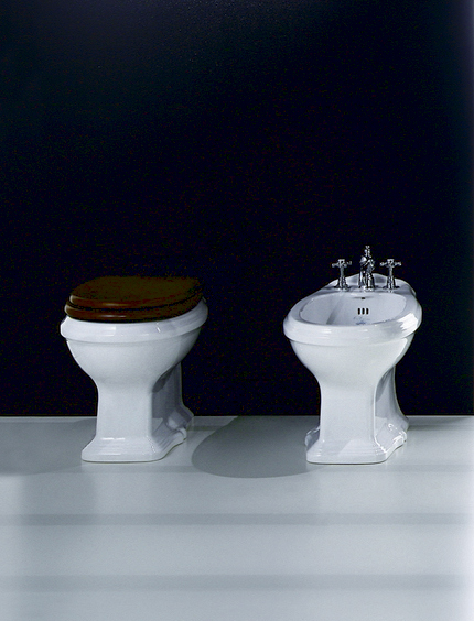 Крышка-сиденье Simas Arcade AR 005 петли золото AR005 oro - 2