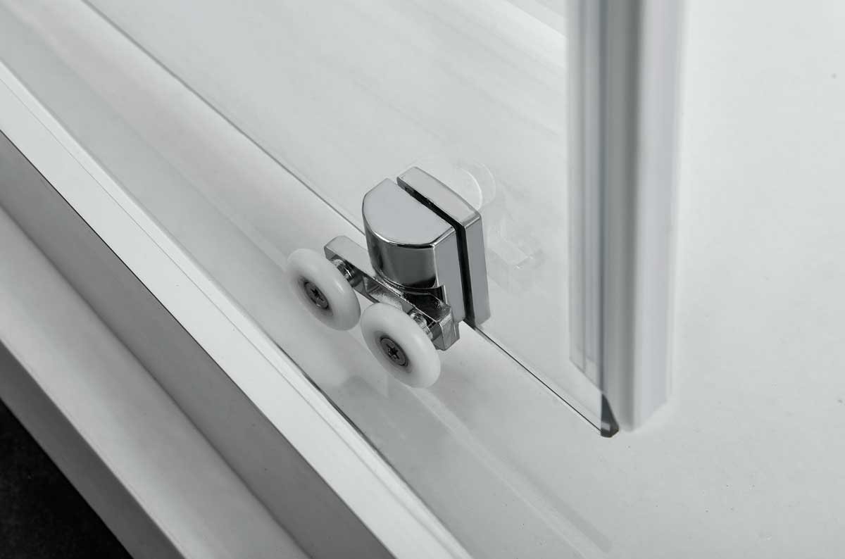 Душевой уголок Vincea Alpha VSQ-3AL800MT 80x80, профиль хром, стекло текстурное - 1