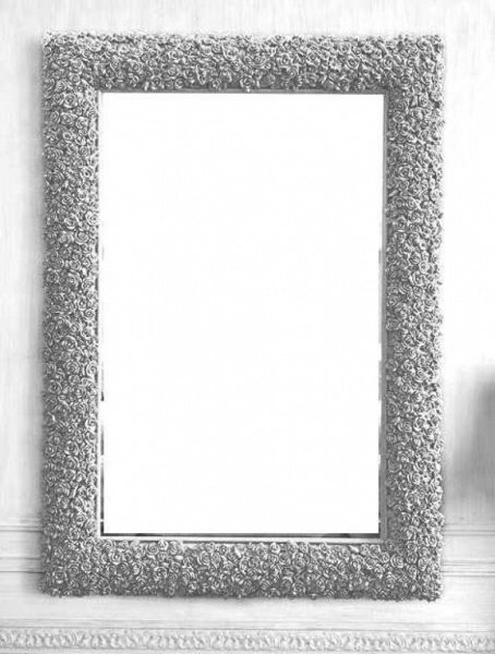 Зеркало Boheme Armadi Art NeoArt Rose 85х110 белый 549 - 0