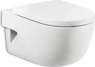 Комплект Система инсталляции для унитазов Grohe Rapid SL 38775001 4 в 1 с кнопкой смыва + Чаша для унитаза подвесного Roca Meridian 346247000 - 1