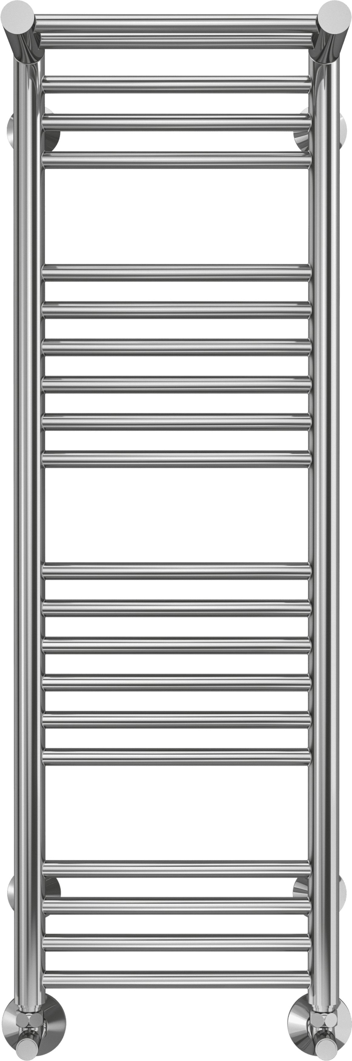 Водяной полотенцесушитель Terminus Аврора П20 300х1000 c полкой Хром 4670078529848 - 0