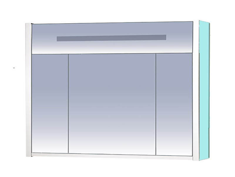 Джулия -105 Шкаф голубой зеркальный Л-Джу04105-0610 - 2