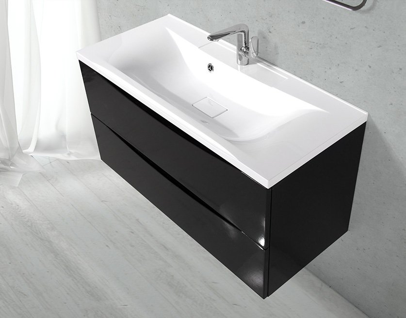 Мебельная раковина BelBagno Marino 100PR, белый  BB1000/445-LV-MR-PR - 2