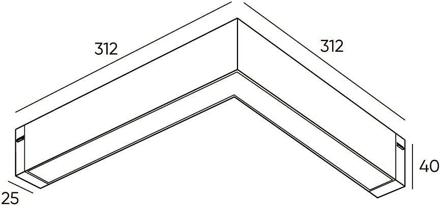 Трековый светодиодный светильник Denkirs Smart Linear DK8014-WH - 5