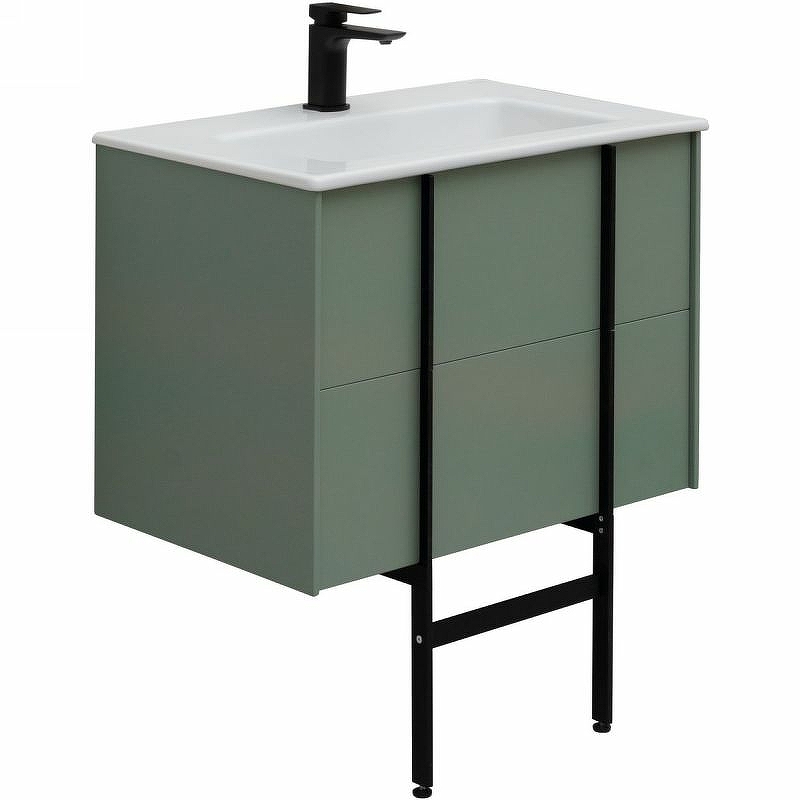 Тумба под раковину Allen Brau Reality 70 серо - зеленый матовый 1.32004.CGM - 7