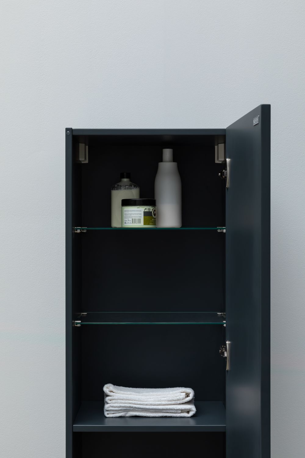 Шкаф пенал Allen Brau Eclipse 40 подвесной черный матовый 1.E1005.AM - 13