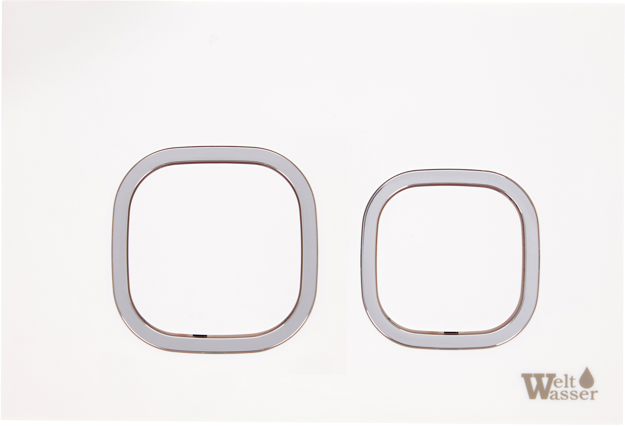 Клавиша смыва Weltwasser WW AMBERG RD-WT белый  10000005629 - 0