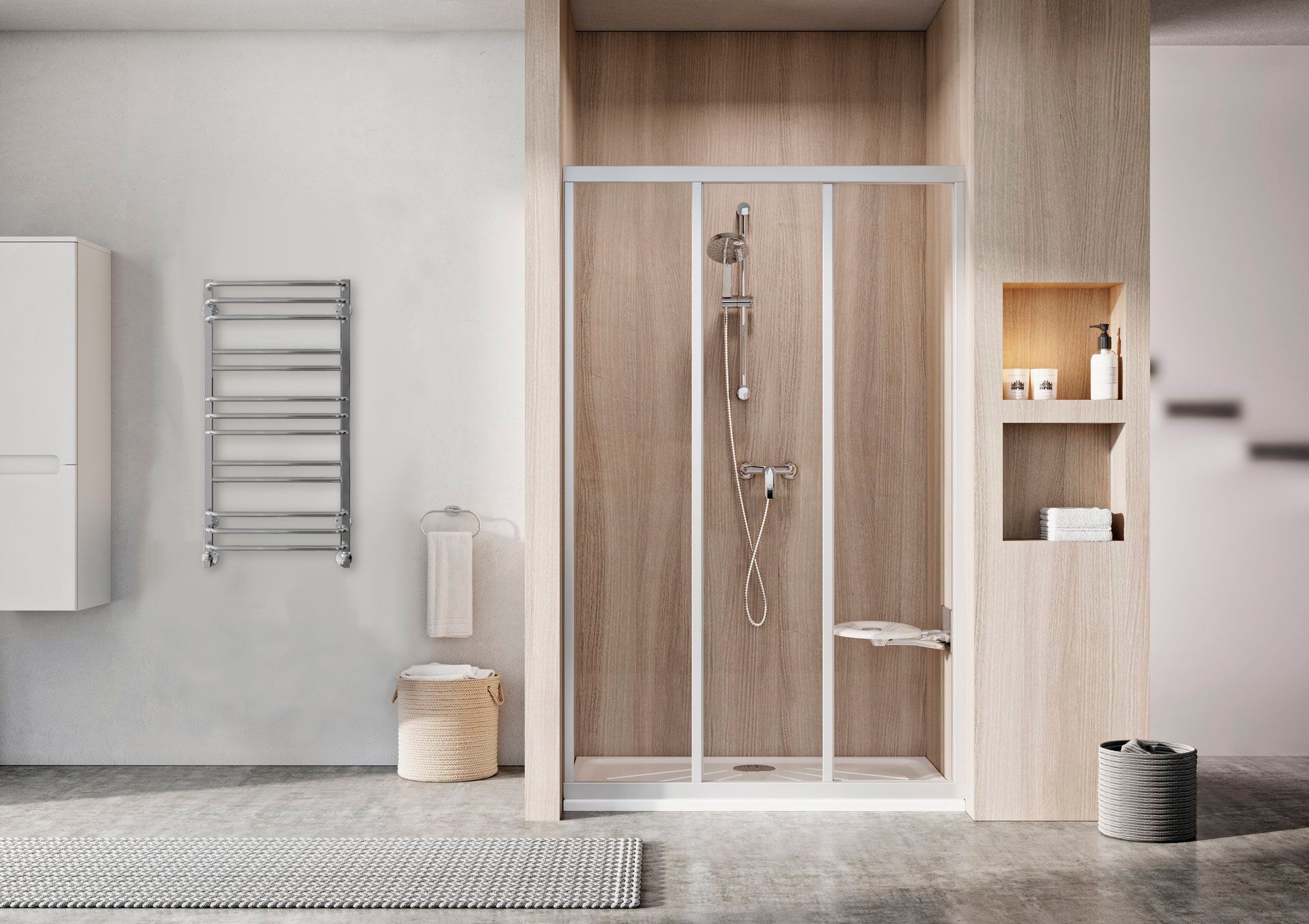 Полотенцесушитель водяной Ravak Cube 53х100 X04000083669 - 1