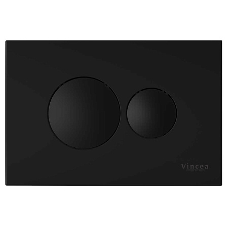 Кнопка смыва Vincea черный матовый VFP-731MB - 0