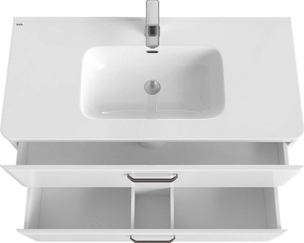 Тумба с раковиной Iddis Brick 100 BRI10W1i95K - 5