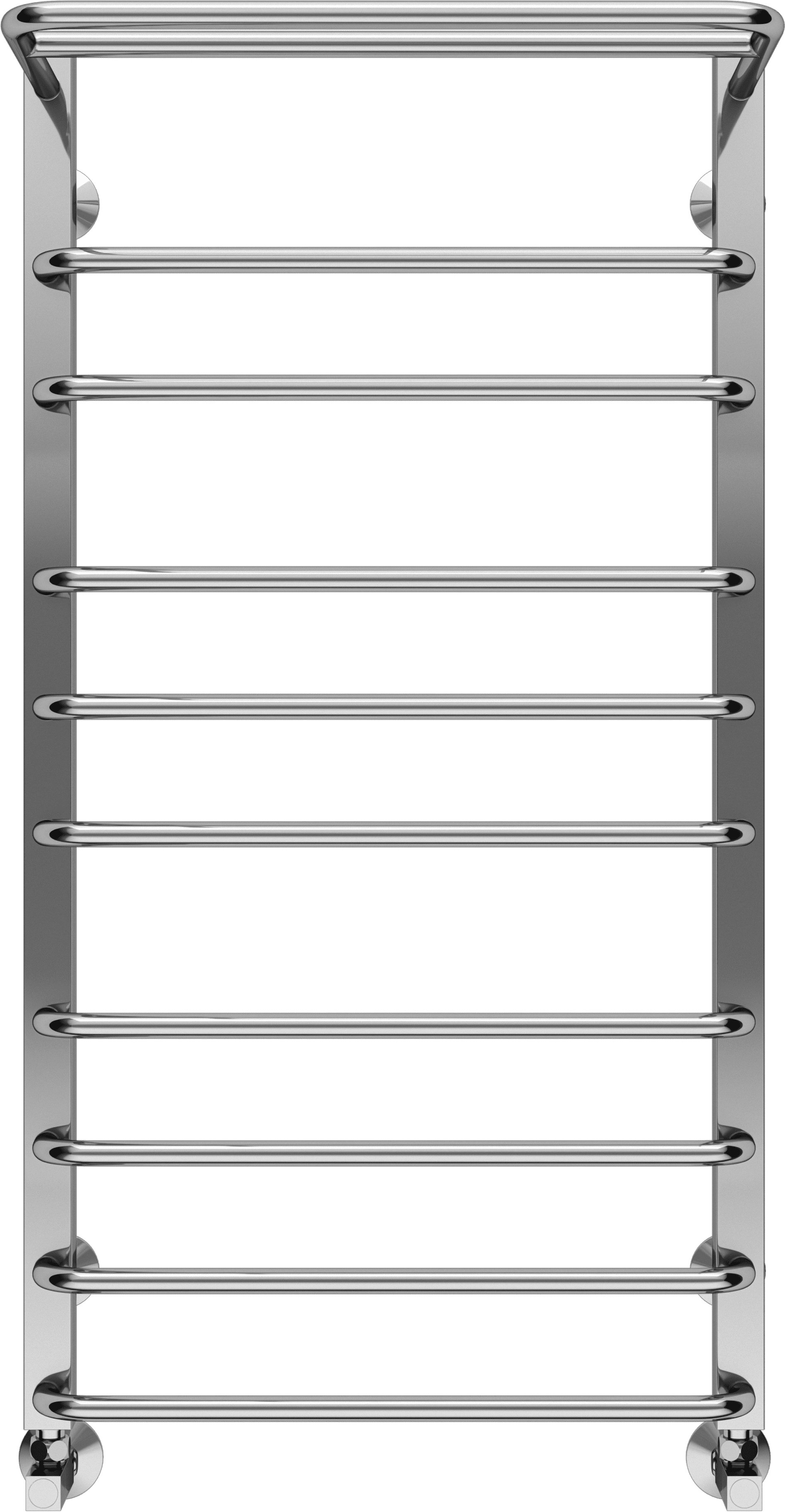 Водяной полотенцесушитель Terminus Арктур П10 500х1000 с полкой Хром 4670078529459 - 0