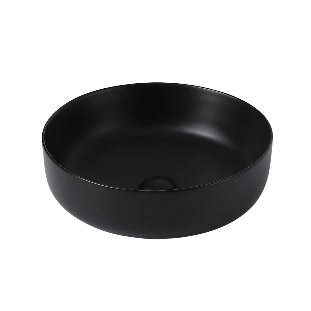 Раковина накладная ABBER Bequem 46 черная матовая  AC2100MB - 0