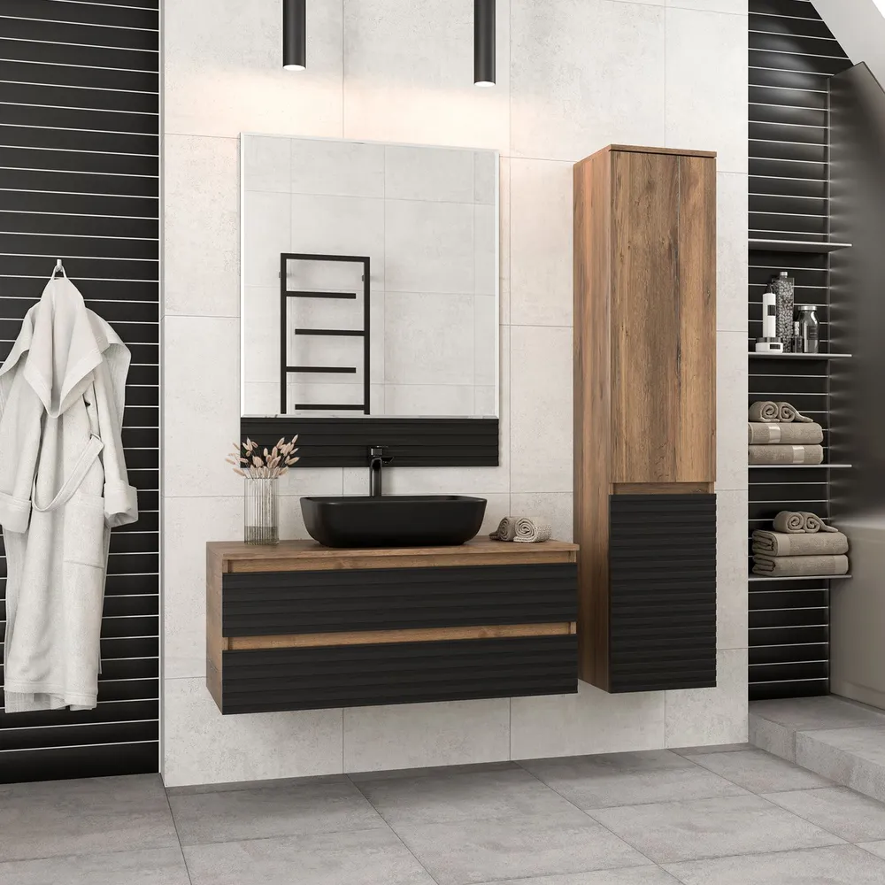 Зеркало Brevita Dakota 80 c фацетом  DAK-02080 - 3