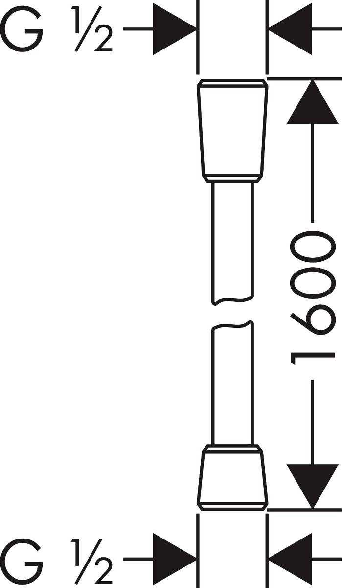 Душевой шланг Hansgrohe Isiflex 28276700 белый матовый - 4