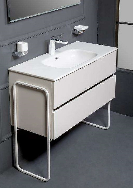 Тумба под раковину Armadi Art Vallessi 80 бежевый 837-080-C mat - 5