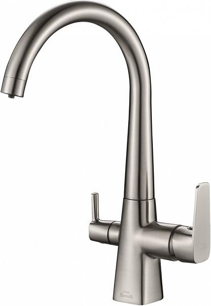 Смеситель Steel Hammer SH 819 SATIN для кухонной мойки - 0