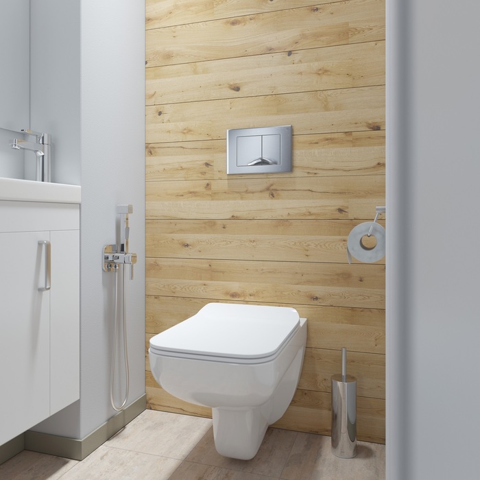 Клавиша смыва, универсальная, хром UNI05CHi77 - 2