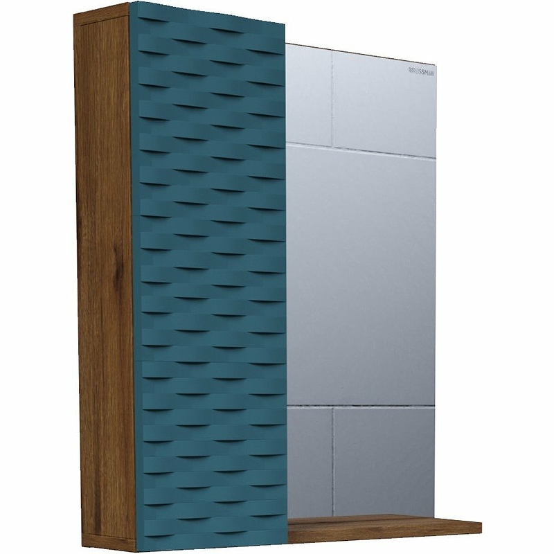 Зеркало-шкаф Grossman АЛЬБА веллингтон/бриз  206502 - 0