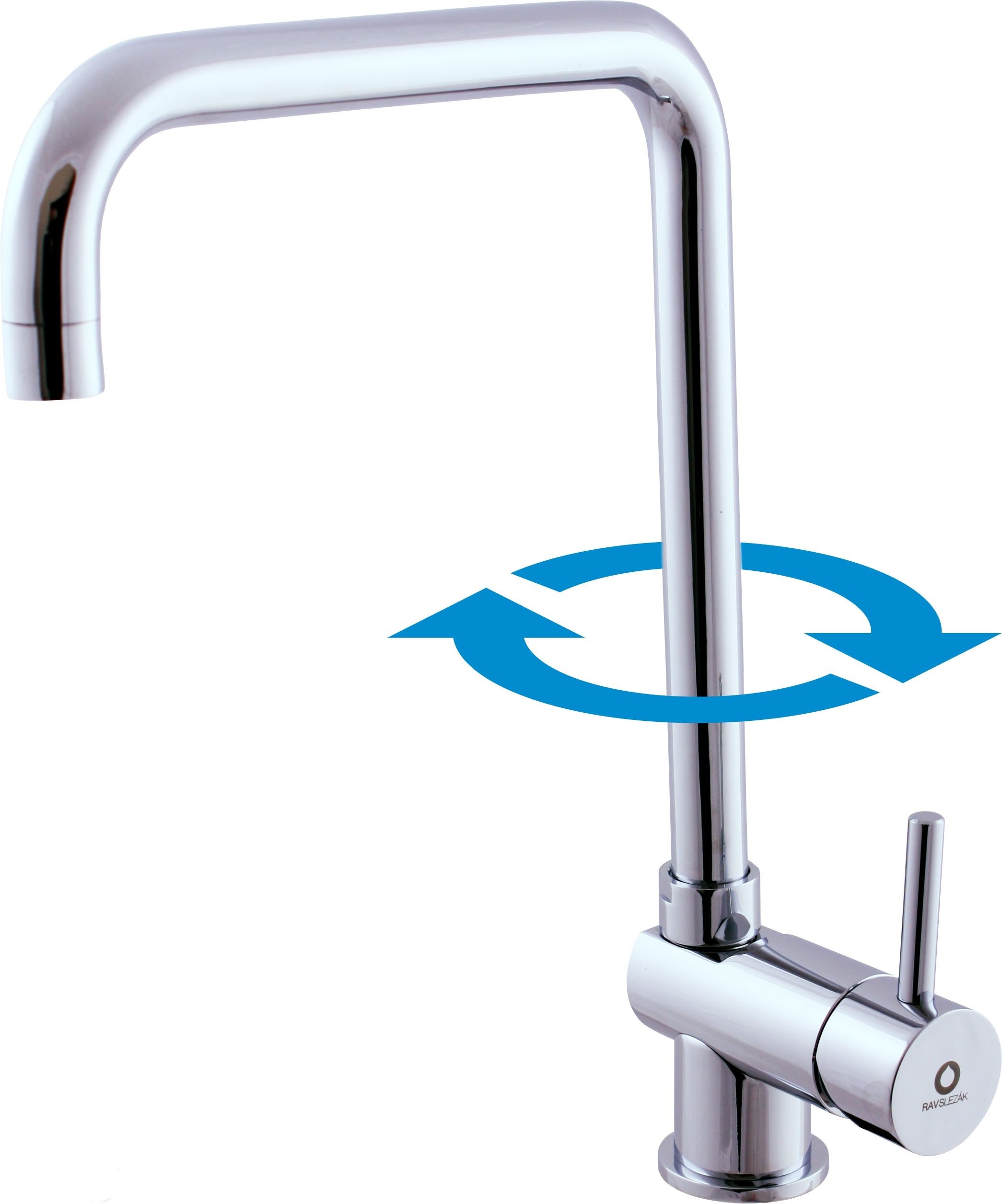 Смеситель для кухонной мойки Rav Slezak Seina хром  SE908.5/5 - 0