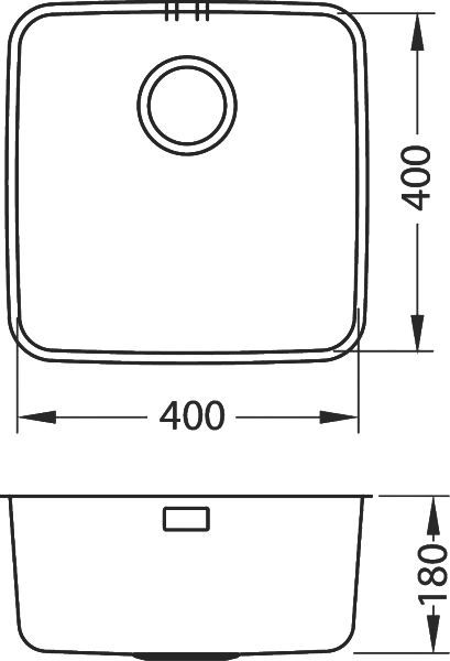 Мойка кухонная Alveus Luno 30 1129251 - 2