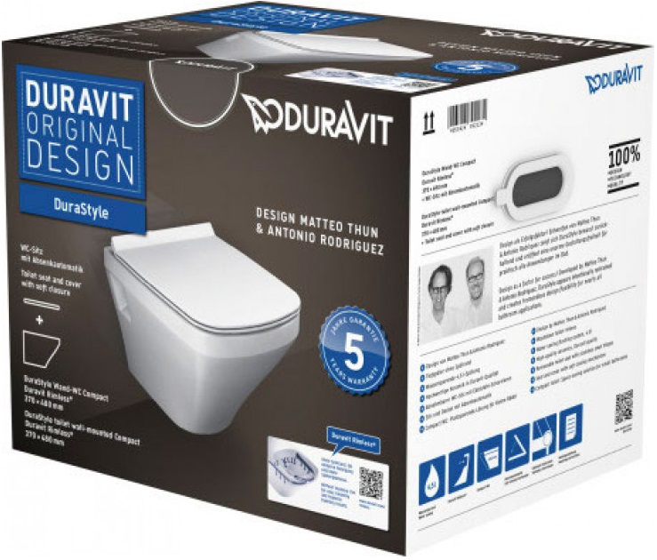 Унитаз подвесной Duravit DuraStyle 45710900A1 - 1