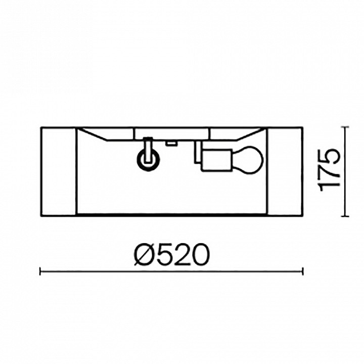 Накладной светильник Maytoni Bergamo MOD613CL-03W - 3