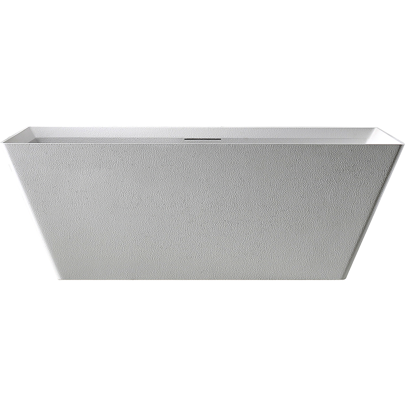 Ванна из искусственного камня Abber Berlin 170х75 белая без гидромассажа AM9912 - 0