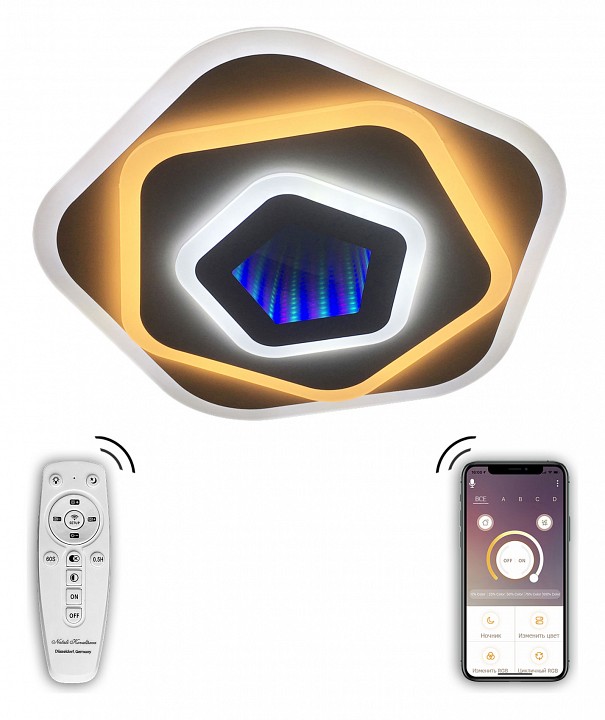 Накладной светильник Natali Kovaltseva LED 81033/5C - 4