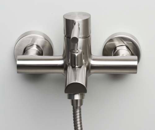 Смеситель Wasserkraft Wern 4201 для ванны с душем, матовый хром - 3