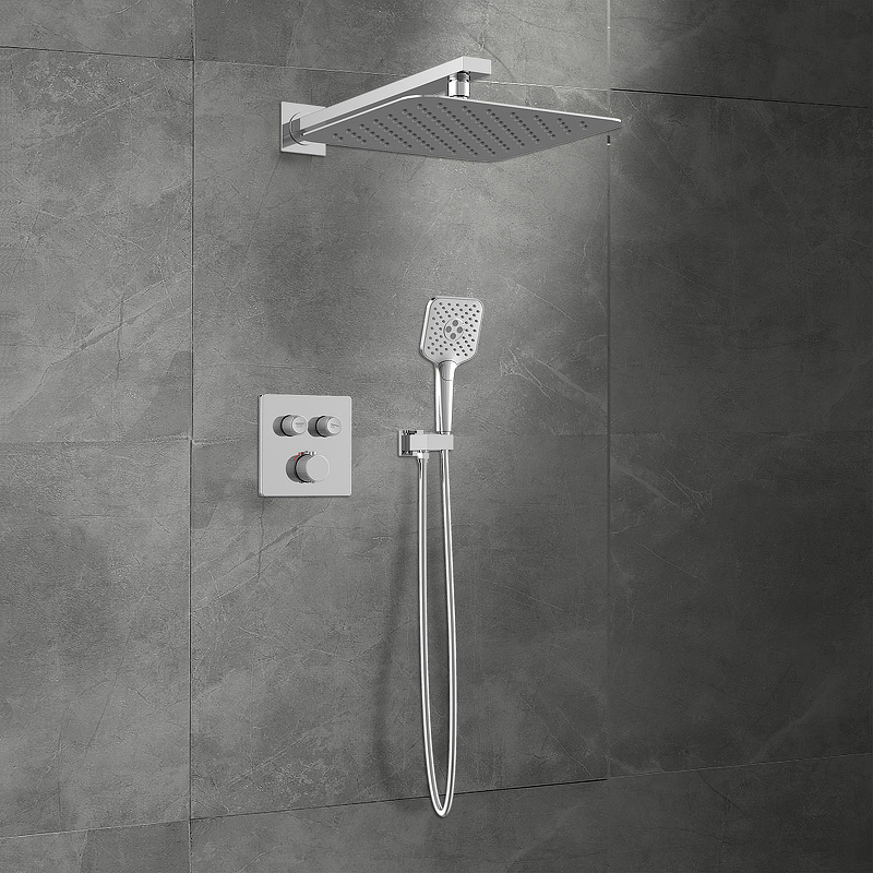 Душевой комплект Vincea Next с термостатом хром VSFW-105TCH - 1