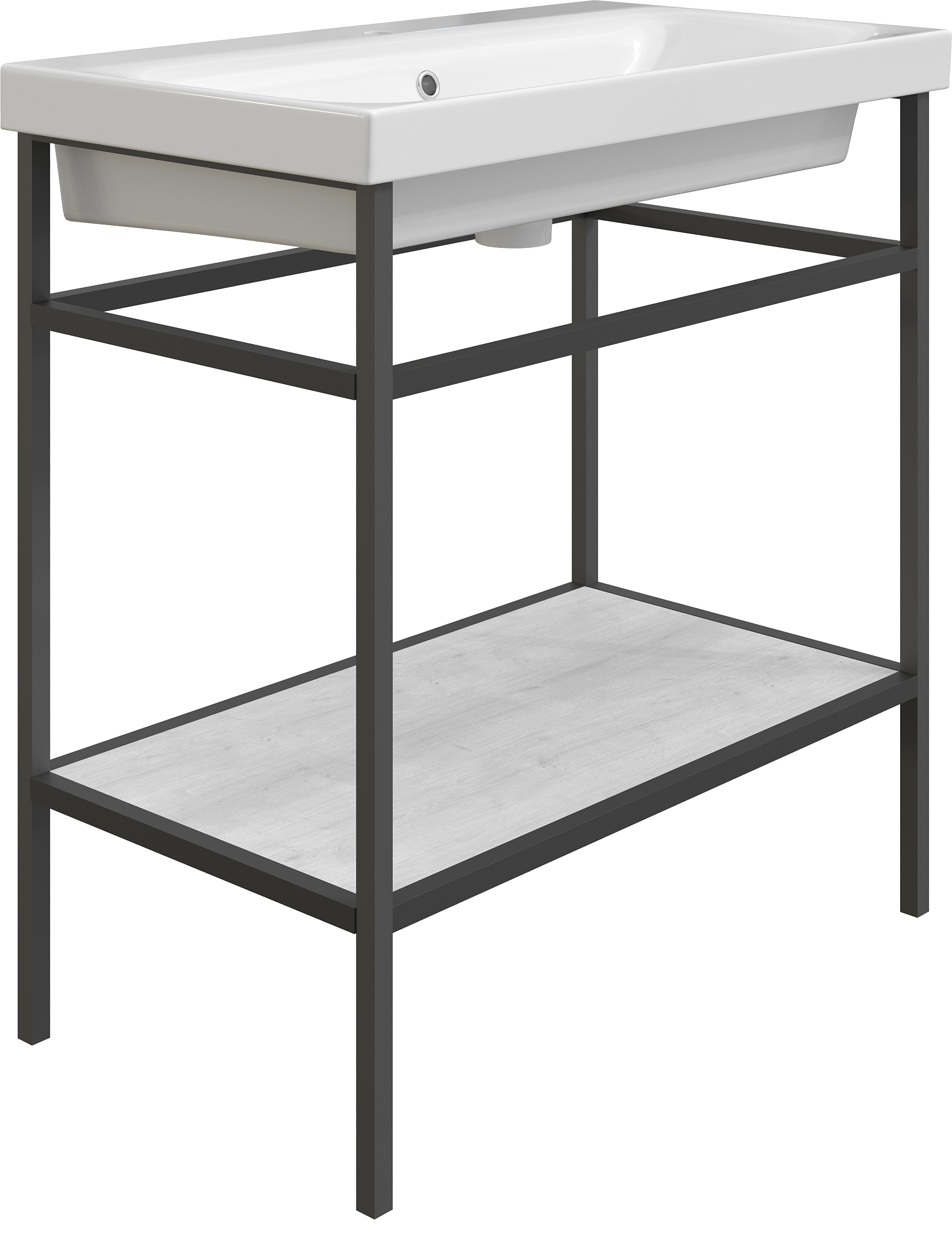 Консоль DIWO Смоленск 80 с раковиной Moduo 80 483976 - 3