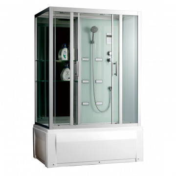 Душевой бокс Frank 150х85 с гидромассажем F-556-1 - 0