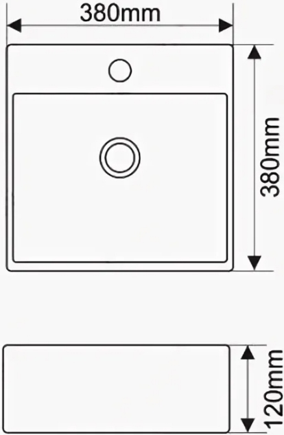 Рукомойник SantiLine SL-1004 - 1