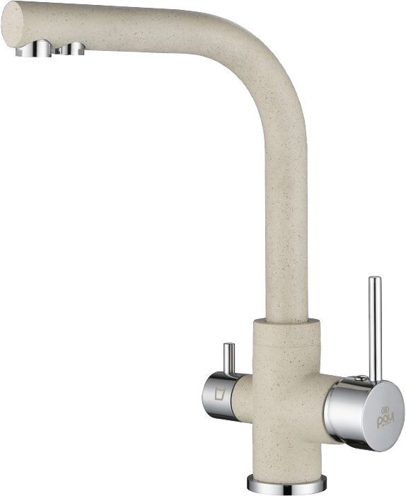 Смеситель для кухни Paulmark Essen бежевый матовый Es213011-328 - 0