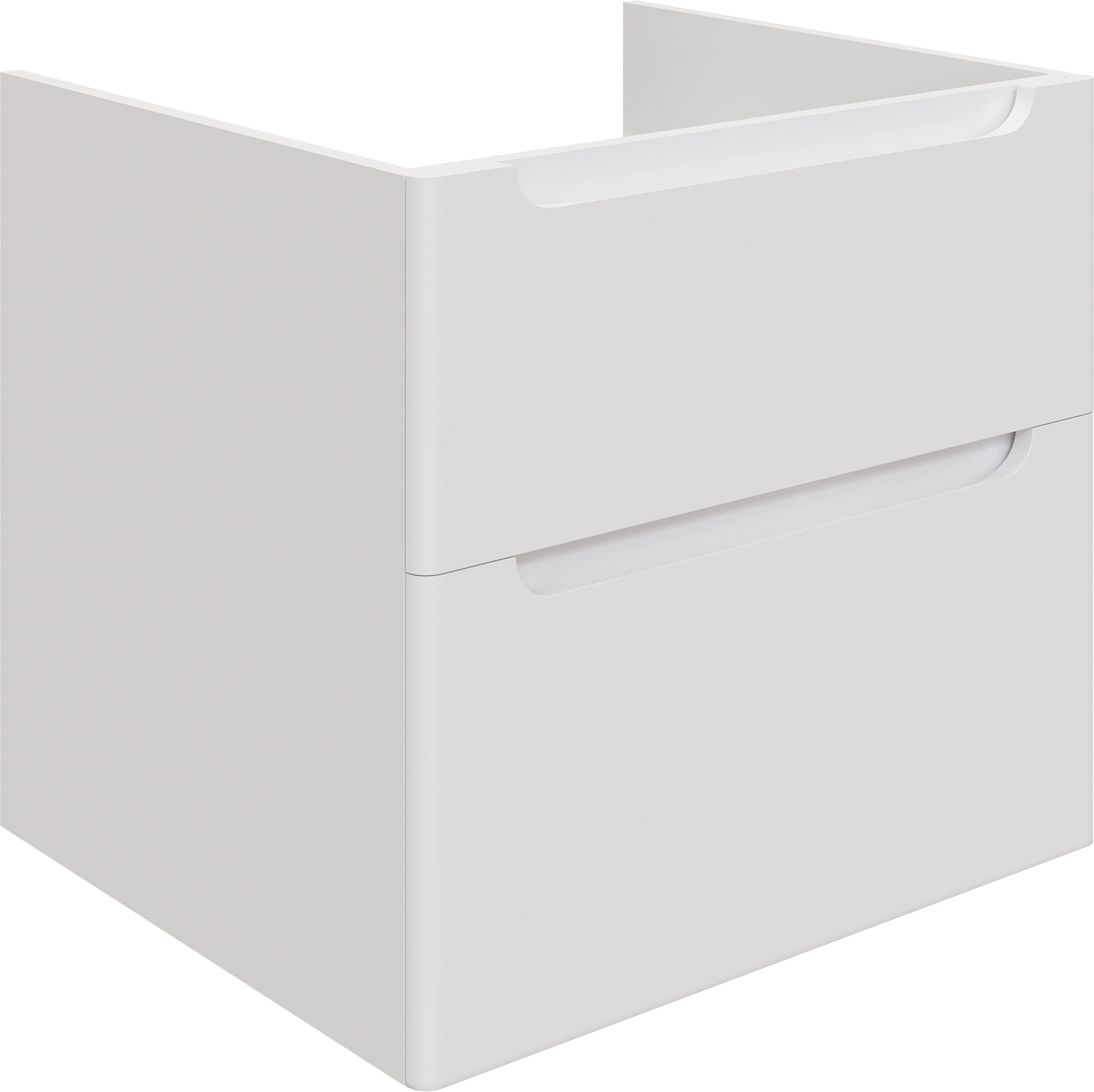 Тумба с раковиной STWORKI Берген 60 белая с темной столешницей, BOCCHI Vessel черная 549458 - 8