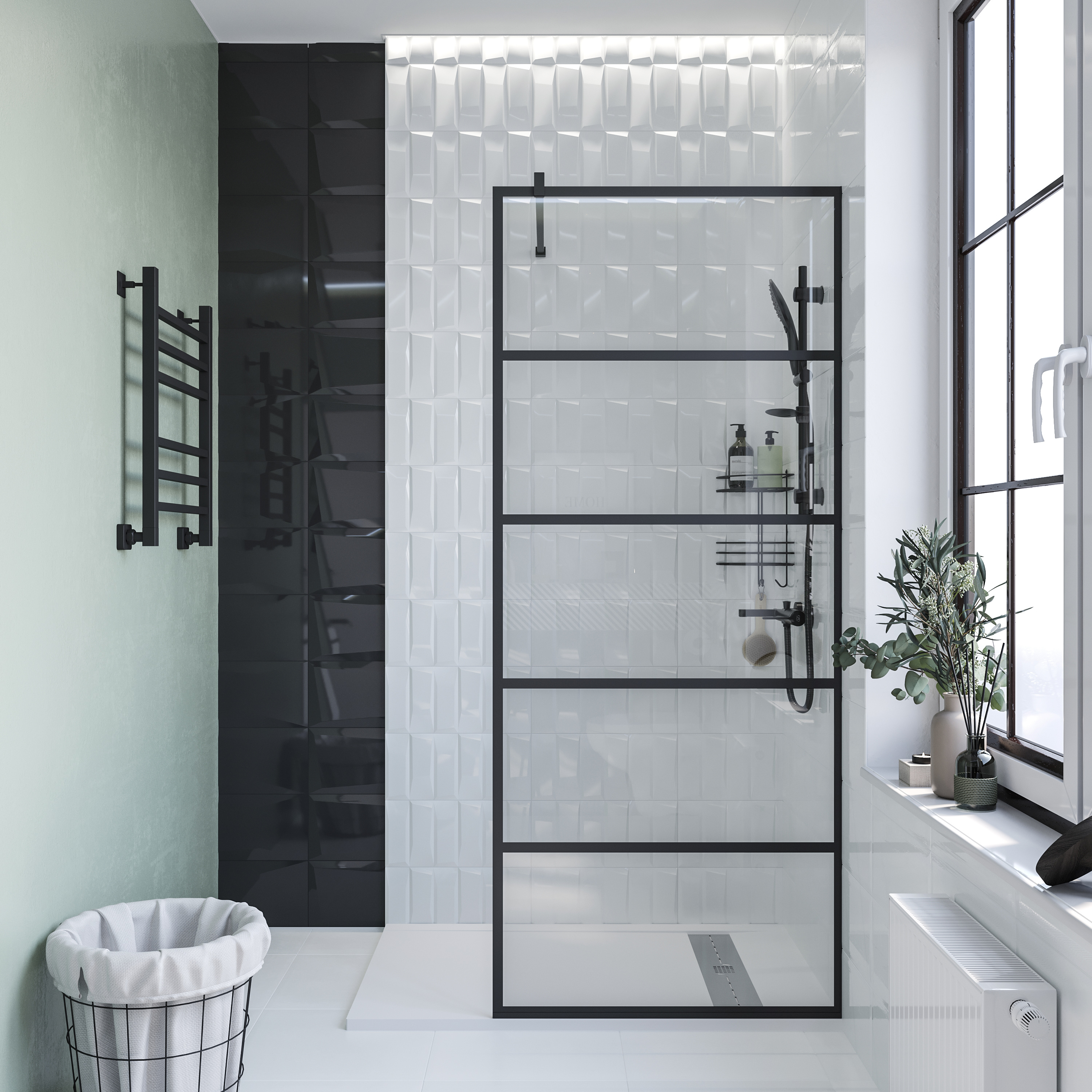 Поддон для душа STWORKI Эстерсунд 160x80 белый камень, с сифоном 440682 - 4