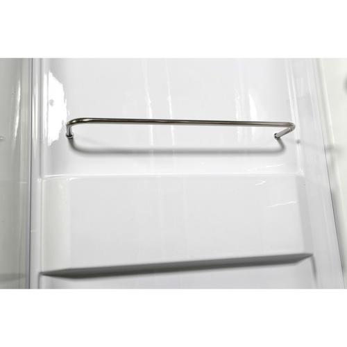 Душевая кабина Deto L 120х80 с подсветкой, хром  L602LNLED - 3