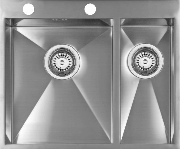 Металлическая мойка Seaman SMV-575D  SMV-Z-575DR.B - 0