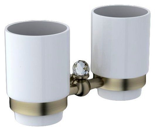 Стакан Art&Max Antic Crystal двойной AM-E-2688SJ-Br - 0