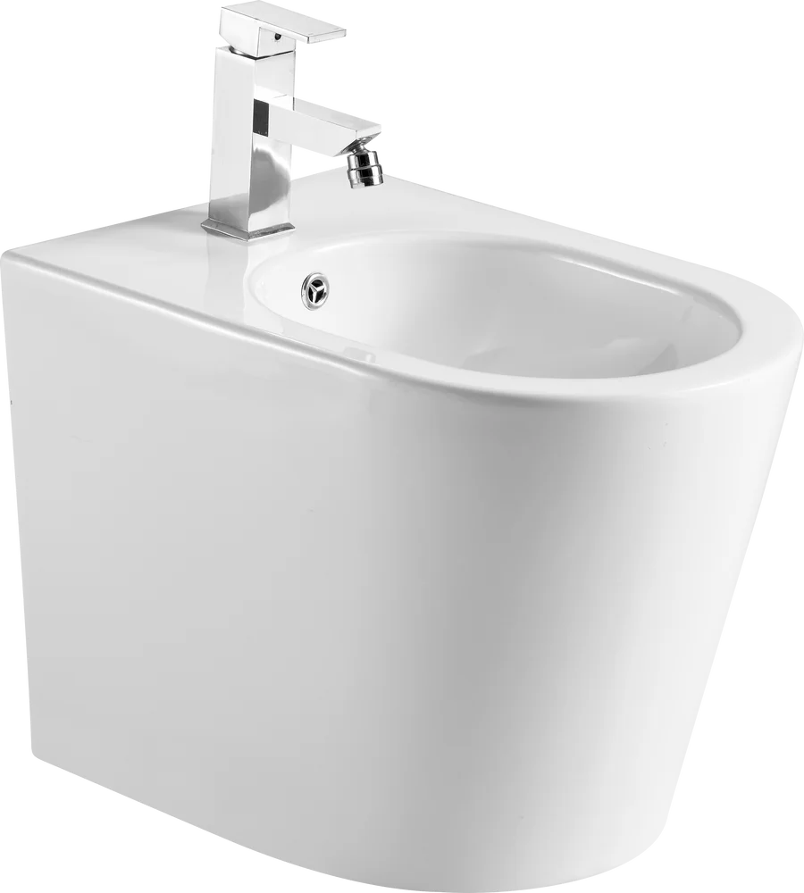 Биде напольное Aquatek Оберон белый  AQ1276-00 - 0