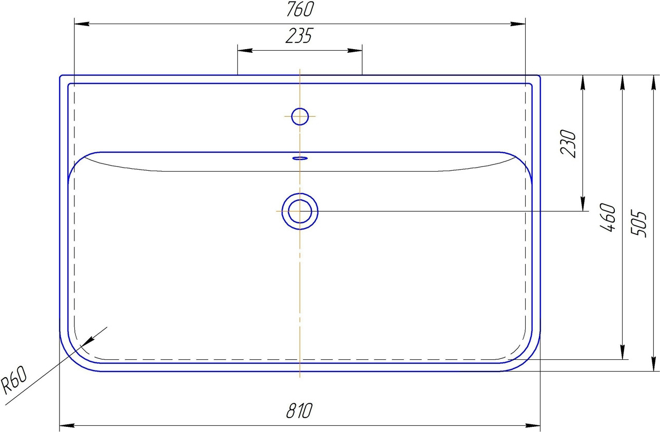 Мебель для ванной Aquanet Виченца 80 белый глянец - 9