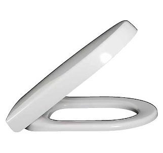 Крышка-сиденье Villeroy & Boch Subway 9M55 S101 с микролифтом, петли хром 9M55S101 - 1