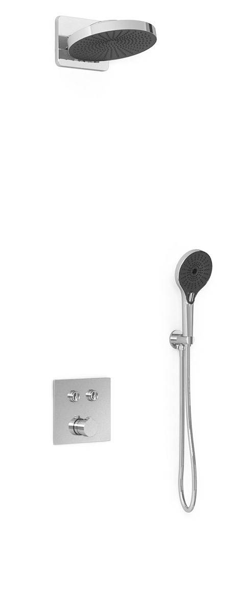 Душевой комплект Vincea Inspire с термостатом хром VSFW-4I211CH - 0