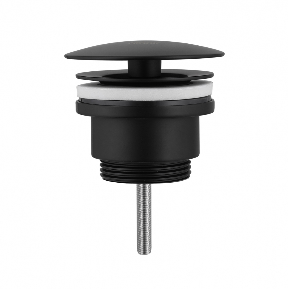 Донный клапан Abber черный матовый AF0012B - 0