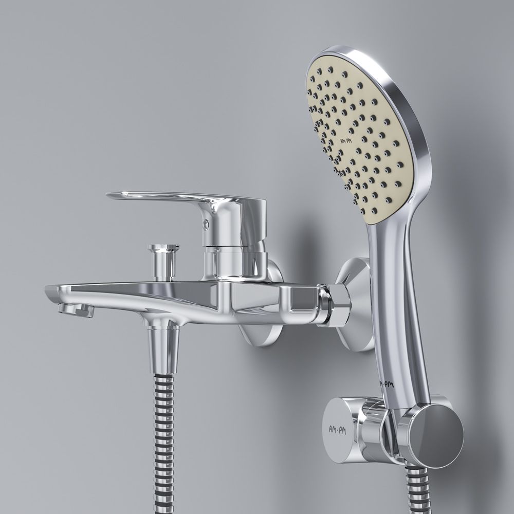 Смеситель AM.PM Gem F90A15000 для ванны с душем - 4