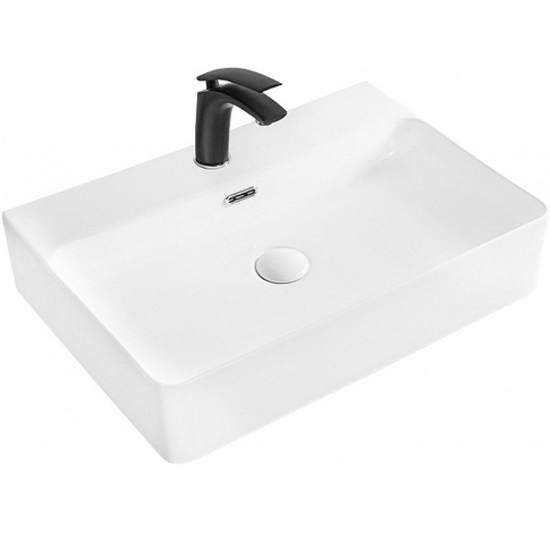 Раковина накладная BelBagno 60х42 белый  BB1338 - 0