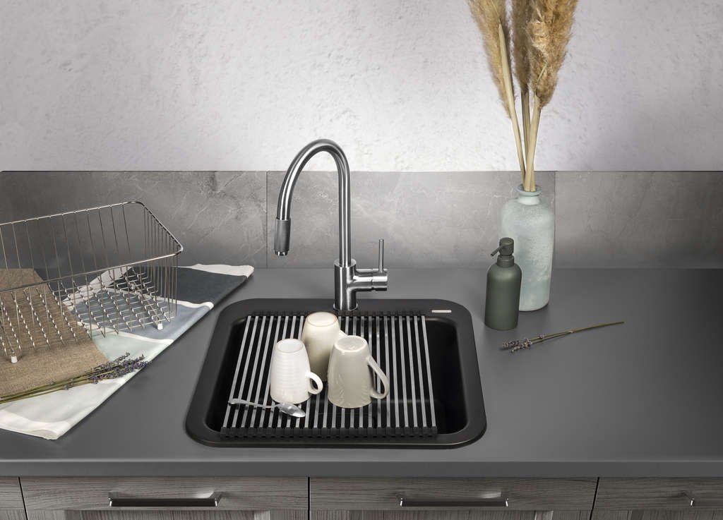 Мойка кухонная Omoikiri Tasogare 51 черная 4993742 - 1